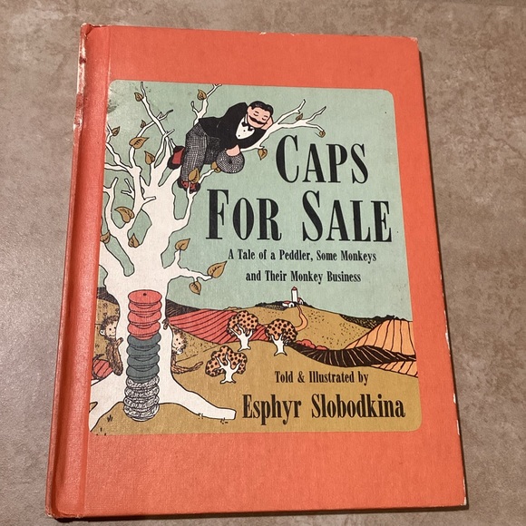 Toys Vintage Caps For Sale Told And Illustrated By Esphyr Slobodkina